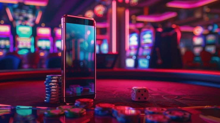 Live casino table with dealer streaming in real time on roulete